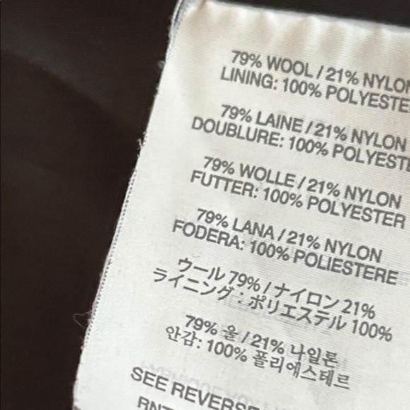 J. Crew Women's Dark Blue Peacoat with Gold Buttons - Picture 13 of 14